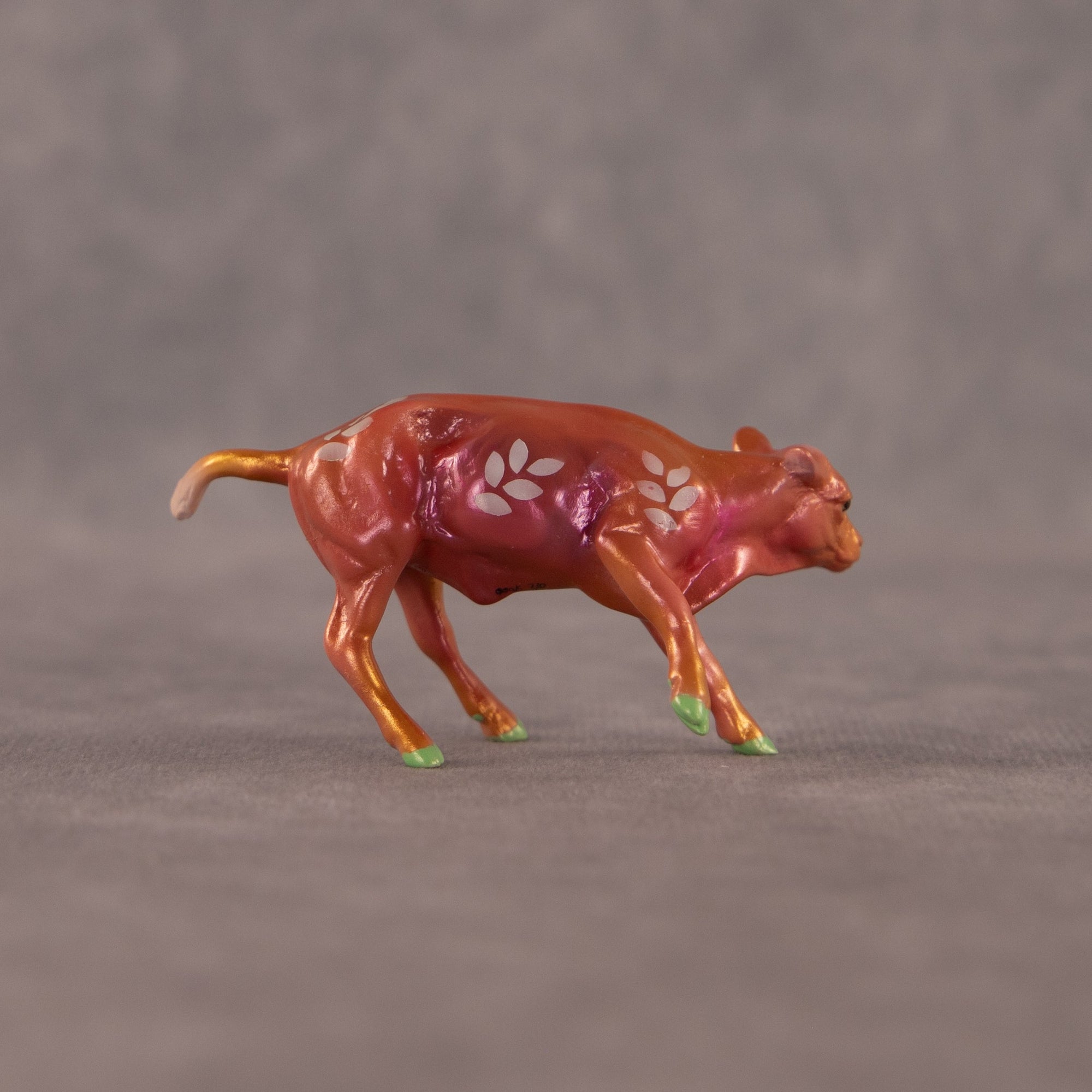Tropical OOAK Chip Cow by Kristen Cermele EQ26
