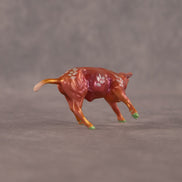 Tropical OOAK Chip Cow by Kristen Cermele EQ26