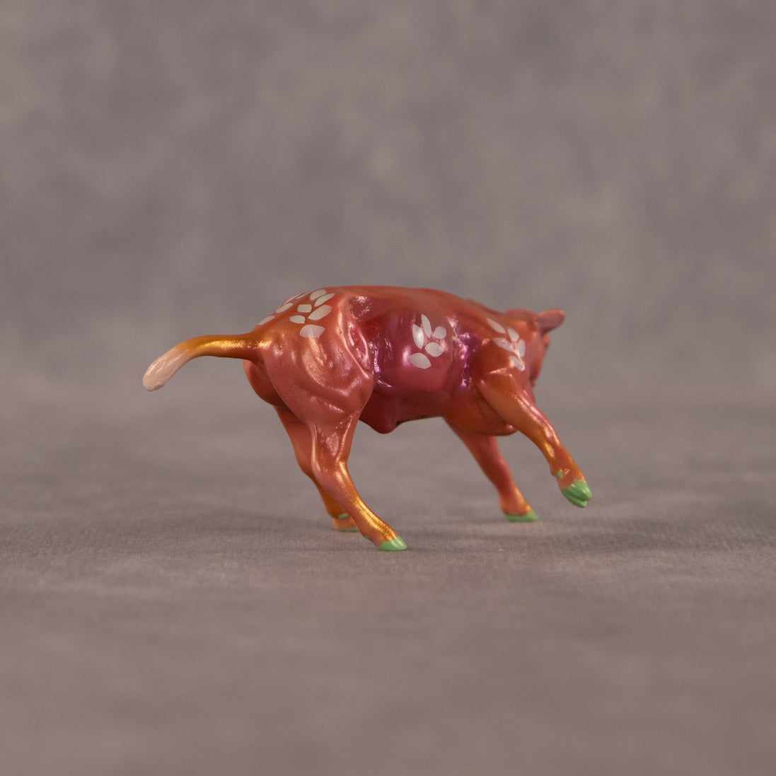 Tropical OOAK Chip Cow by Kristen Cermele EQ26