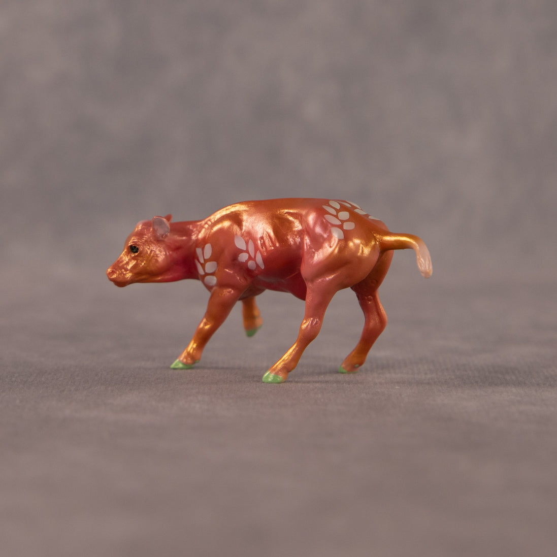 Tropical OOAK Chip Cow by Kristen Cermele EQ26