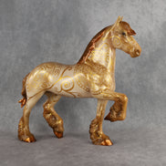Spellbook OOAK FCM Trotting Drafter by Kristen & Rori AH26