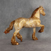 Spellbook OOAK FCM Trotting Drafter by Kristen & Rori AH26