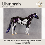 Uhmbrah OOAK Ideal Stock Horse by Rori Corbett DDOOAKs26