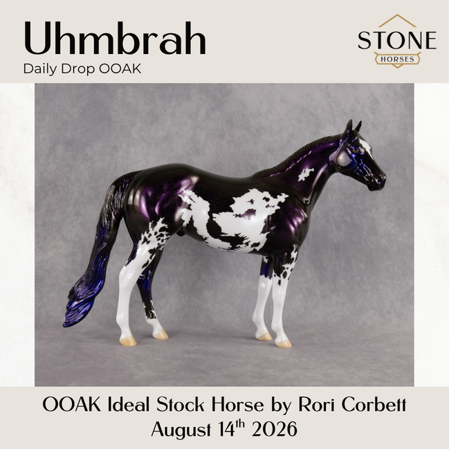 Uhmbrah OOAK Ideal Stock Horse by Rori Corbett DDOOAKs26