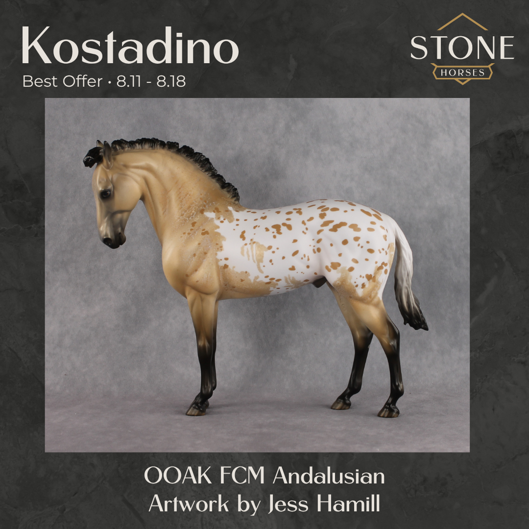 Kostadino OOAK FCM Andalusian by Jess Hamill Best Offer 8.11.2026