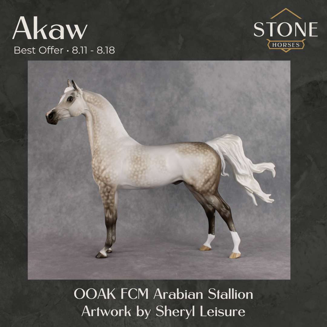 Akaw OOAK FCM Arabian Stallion by Sheryl Leisure Best Offer 8.11.2026