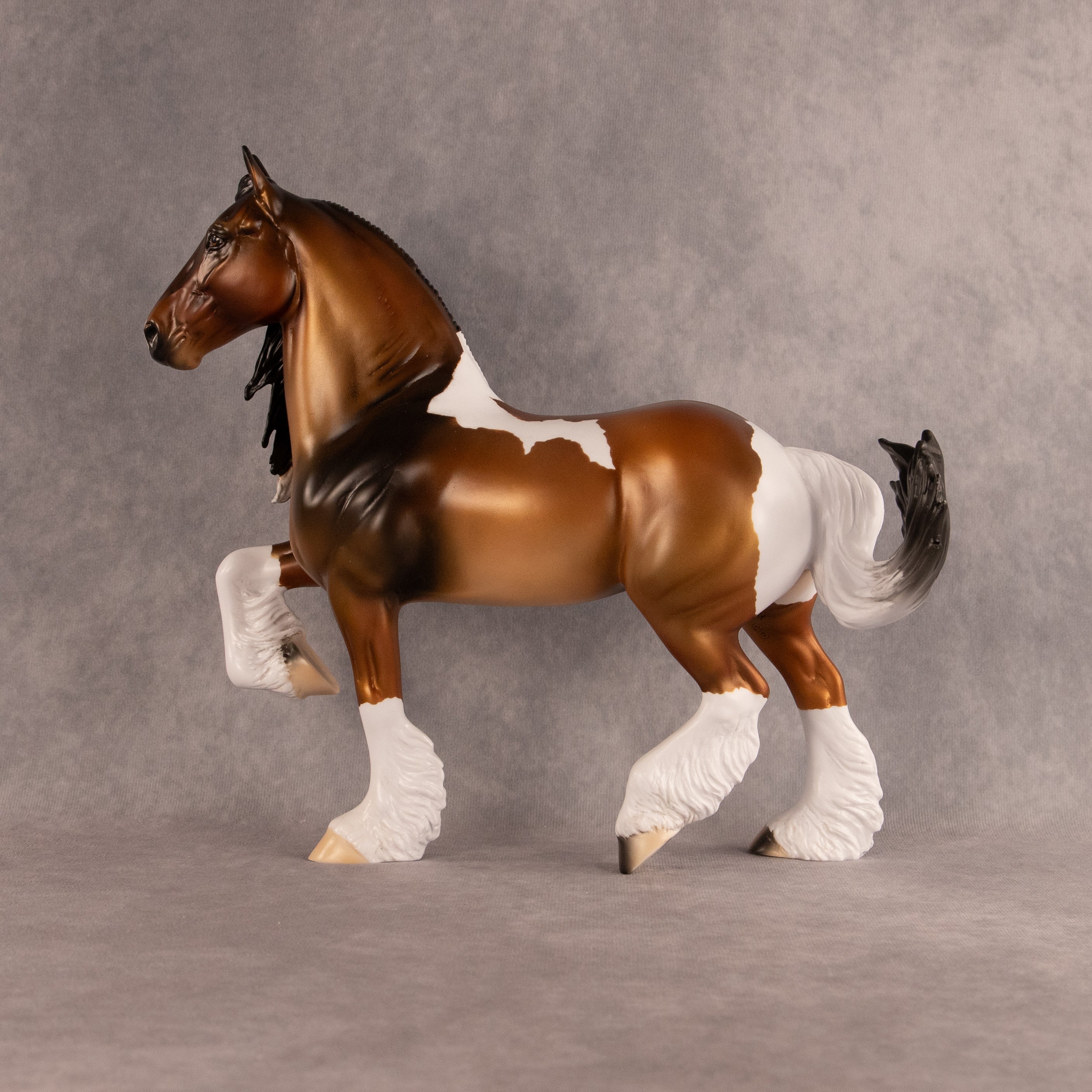 Unexpected Evan OOAK Trotting Drafter by Alex Fortman EQ26
