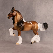 Unexpected Evan OOAK Trotting Drafter by Alex Fortman EQ26
