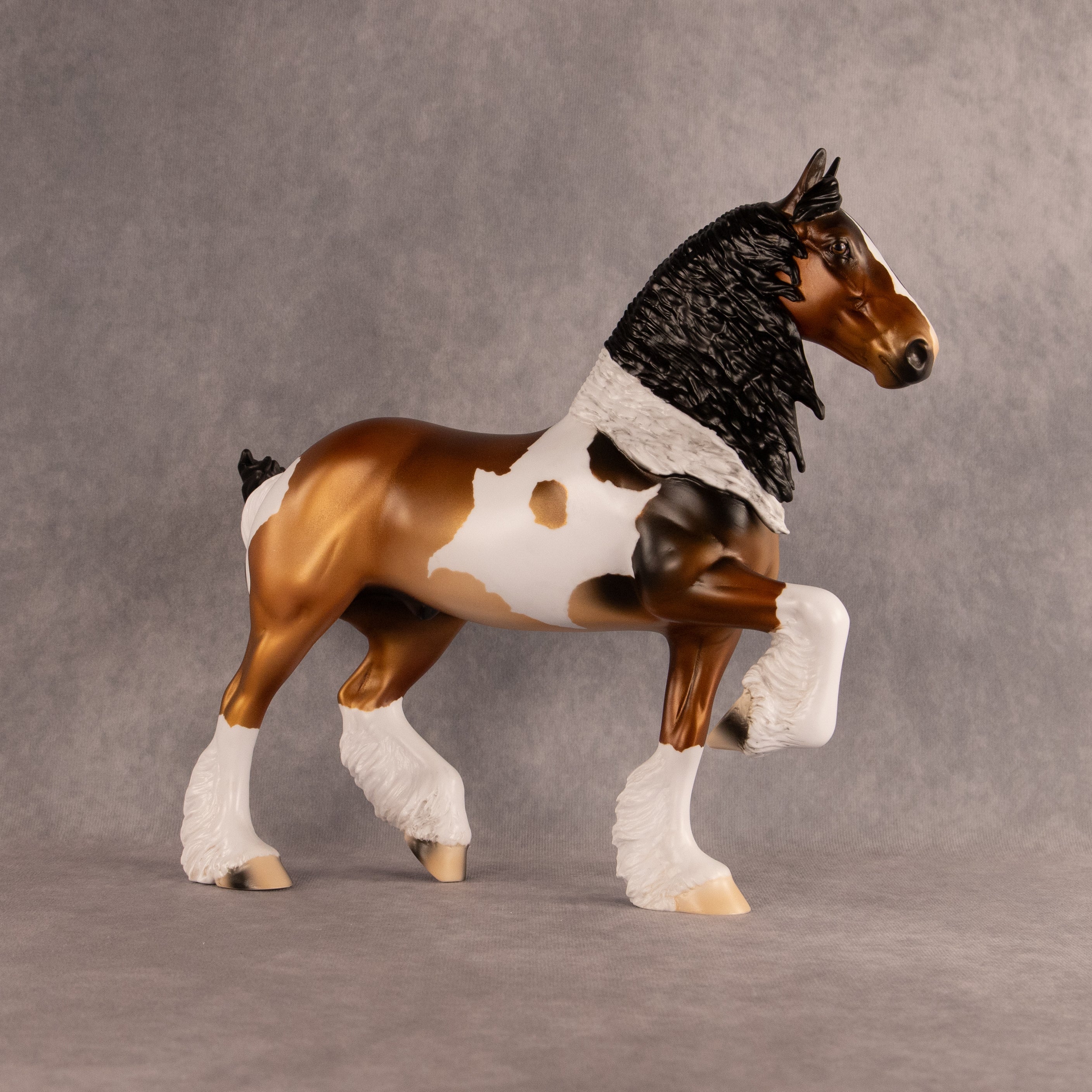 Unexpected Evan OOAK Trotting Drafter by Alex Fortman EQ26