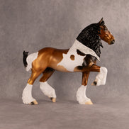 Unexpected Evan OOAK Trotting Drafter by Alex Fortman EQ26
