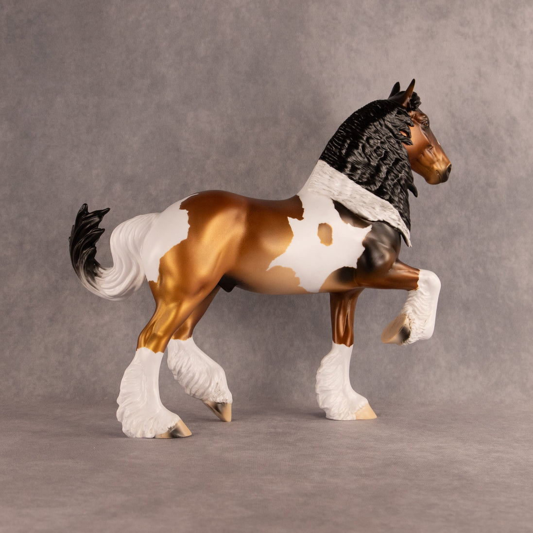 Unexpected Evan OOAK Trotting Drafter by Alex Fortman EQ26