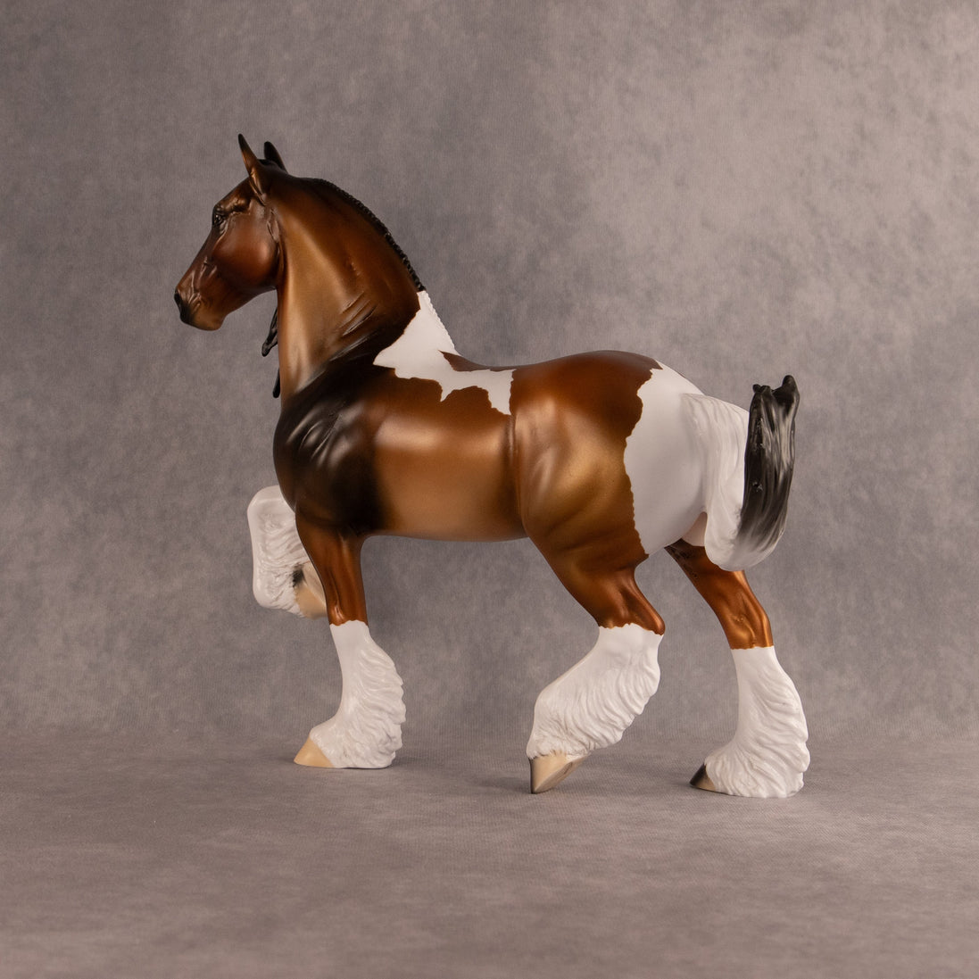 Unexpected Evan OOAK Trotting Drafter by Alex Fortman EQ26