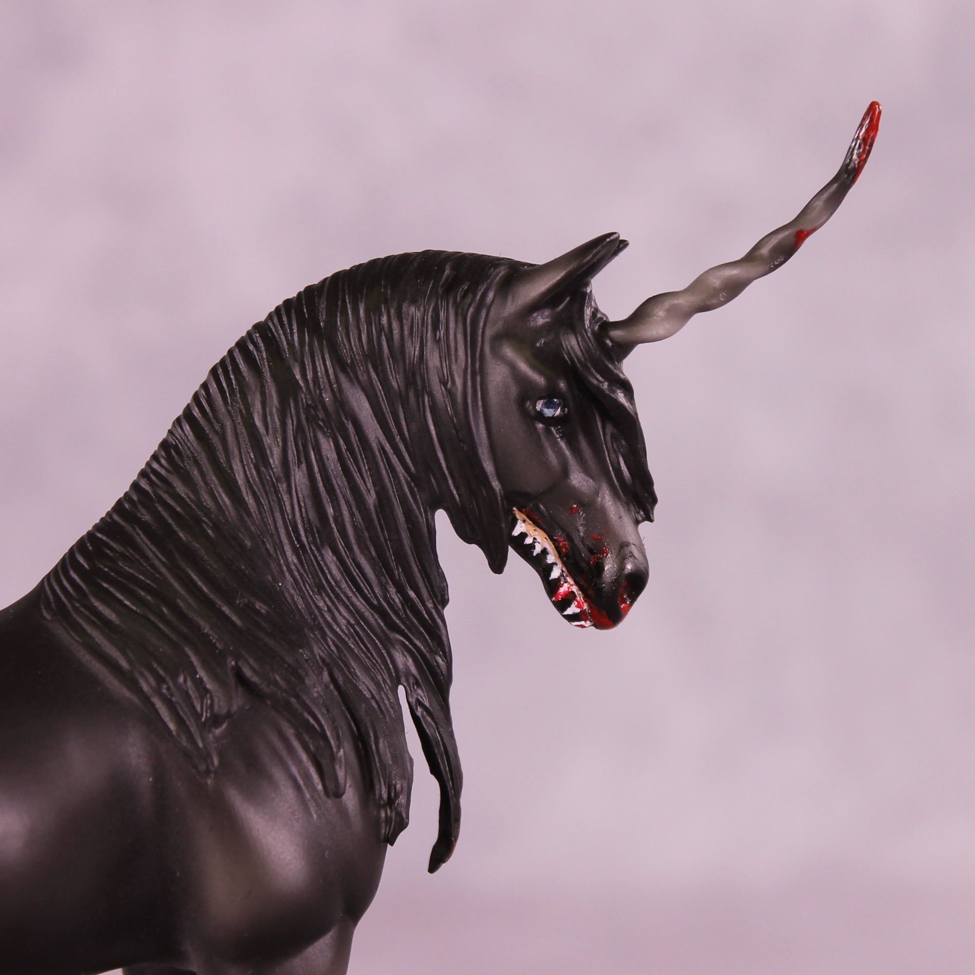 Unicornis OOAK EFCM Pebble Saddlebred by Pernille Forsberg Bøjsen GS1125