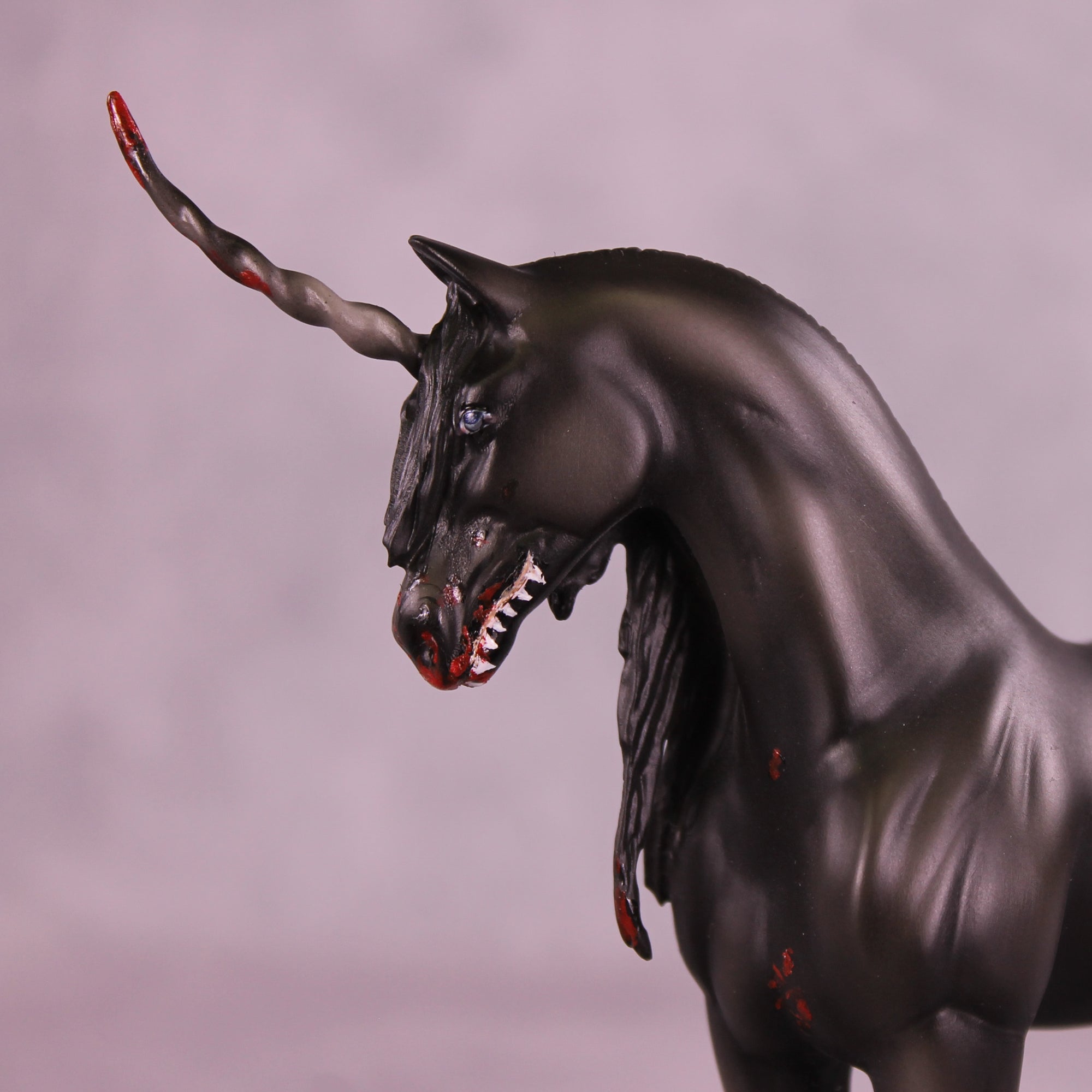 Unicornis OOAK EFCM Pebble Saddlebred by Pernille Forsberg Bøjsen GS1125