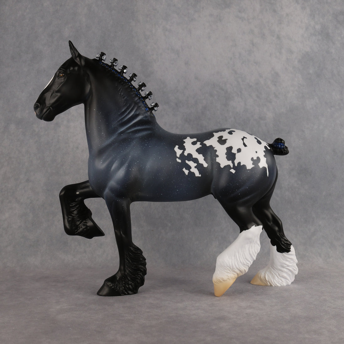 Until Nightfall OOAK Trotting Drafter by Alex Fortman DDOOAKs26