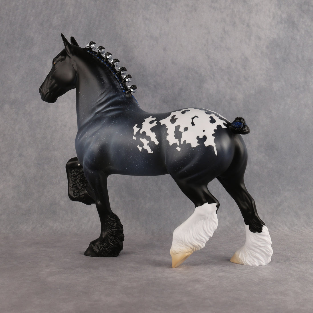 Until Nightfall OOAK Trotting Drafter by Alex Fortman DDOOAKs26