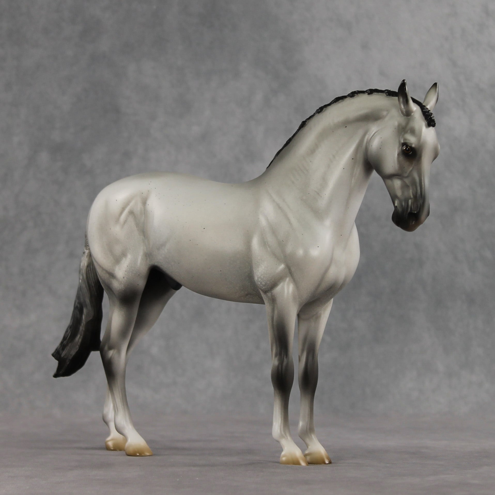 Ashes OOAK FCM Andalusian by Jess Hamill & Stone Team DDOOAKs26