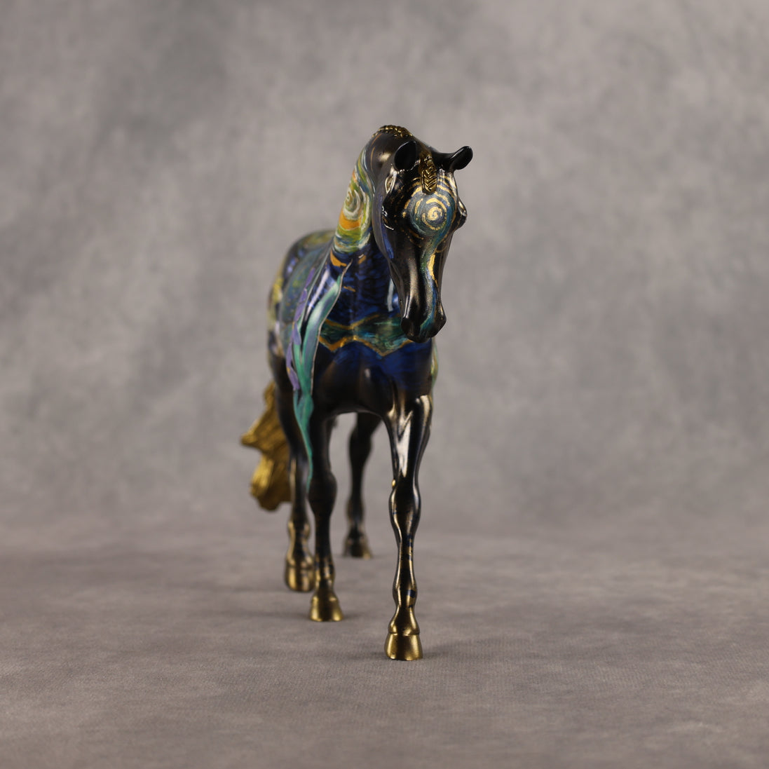 Van Goghny Pony OOAK FCM Pony by Kristen Cermele GS26