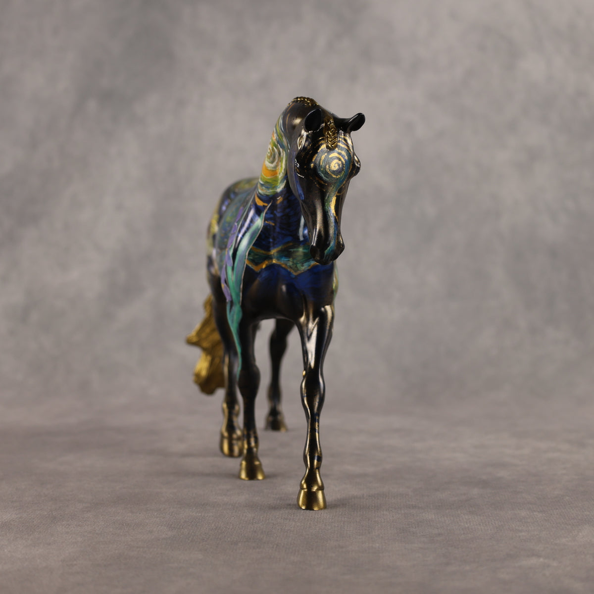 Van Goghny Pony OOAK FCM Pony by Kristen Cermele GS26