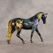 Van Goghny Pony OOAK FCM Pony by Kristen Cermele GS26