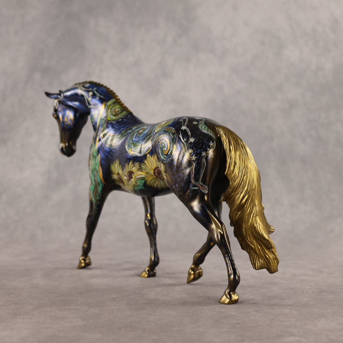 Van Goghny Pony OOAK FCM Pony by Kristen Cermele GS26