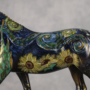 Van Goghny Pony OOAK FCM Pony by Kristen Cermele GS26