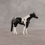 Violet & Daffodil OOAK Chip FCM Stock Horse & Chip Foal by Anna Rieck SCD26