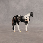 Violet & Daffodil OOAK Chip FCM Stock Horse & Chip Foal by Anna Rieck SCD26