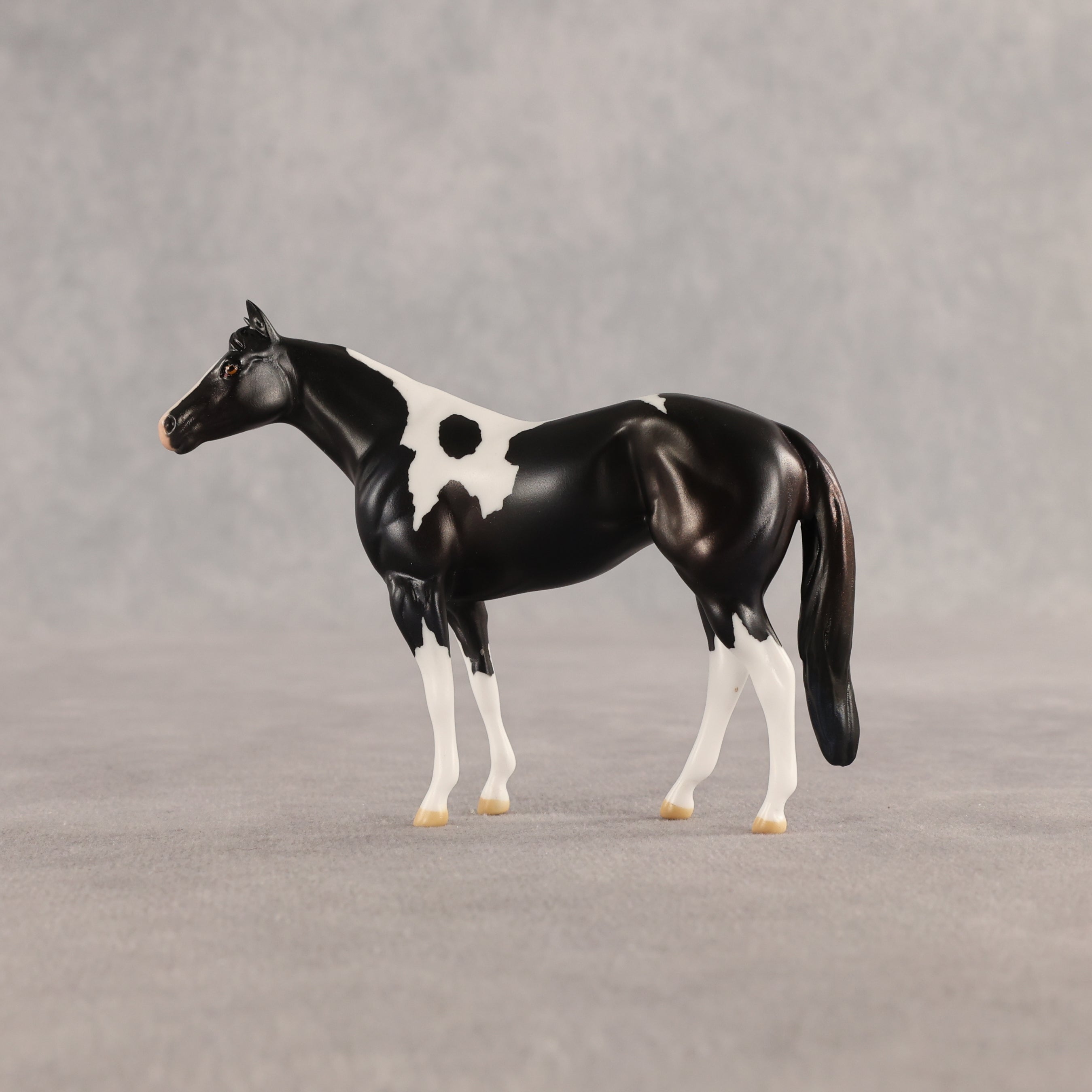 Violet & Daffodil OOAK Chip FCM Stock Horse & Chip Foal by Anna Rieck SCD26