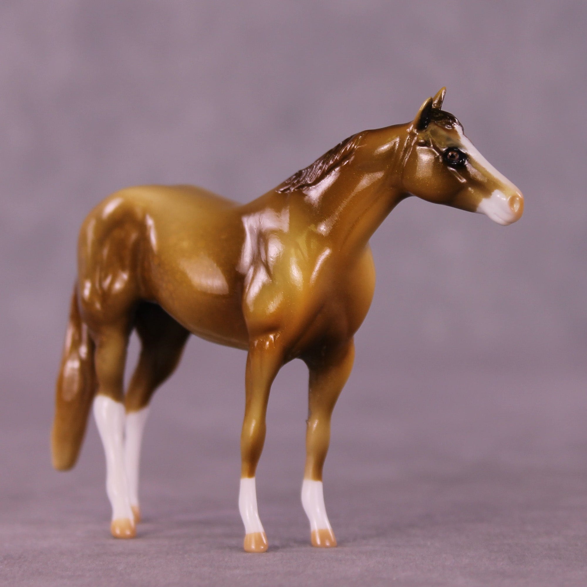 Vivacious OOAK Chip Stock Horse by Kike (Enrique) Duarte MM25 Group B