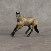 Waffle Cone OOAK Chip Cutting Horse by Madi Wiseman EQ26