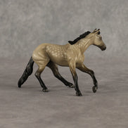 Waffle Cone OOAK Chip Cutting Horse by Madi Wiseman EQ26