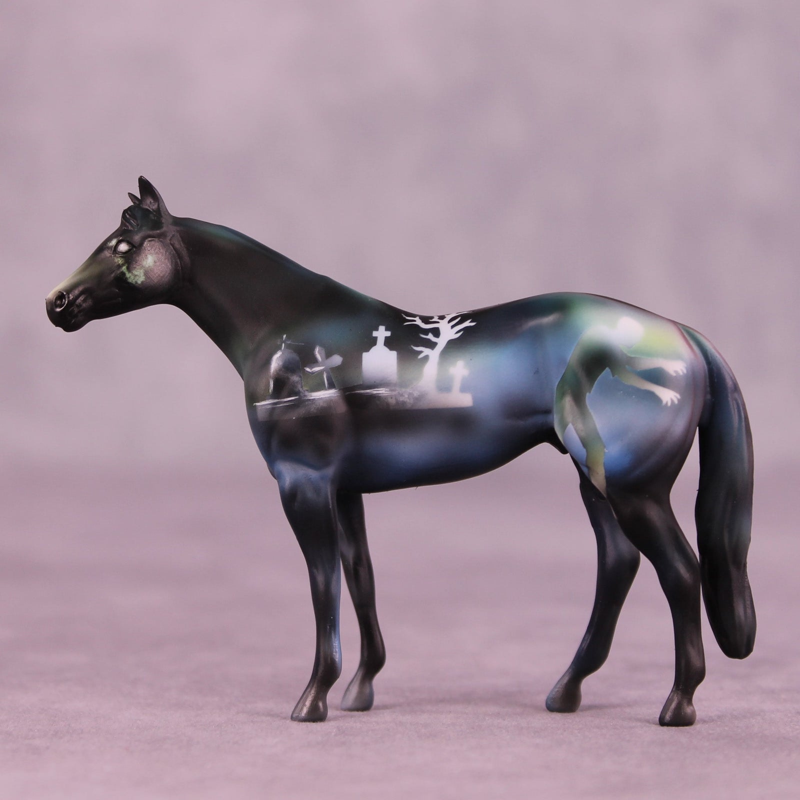 Waking Up OOAK Chip Stock Horse by Kike (Enrique) Duarte MM25 Group A