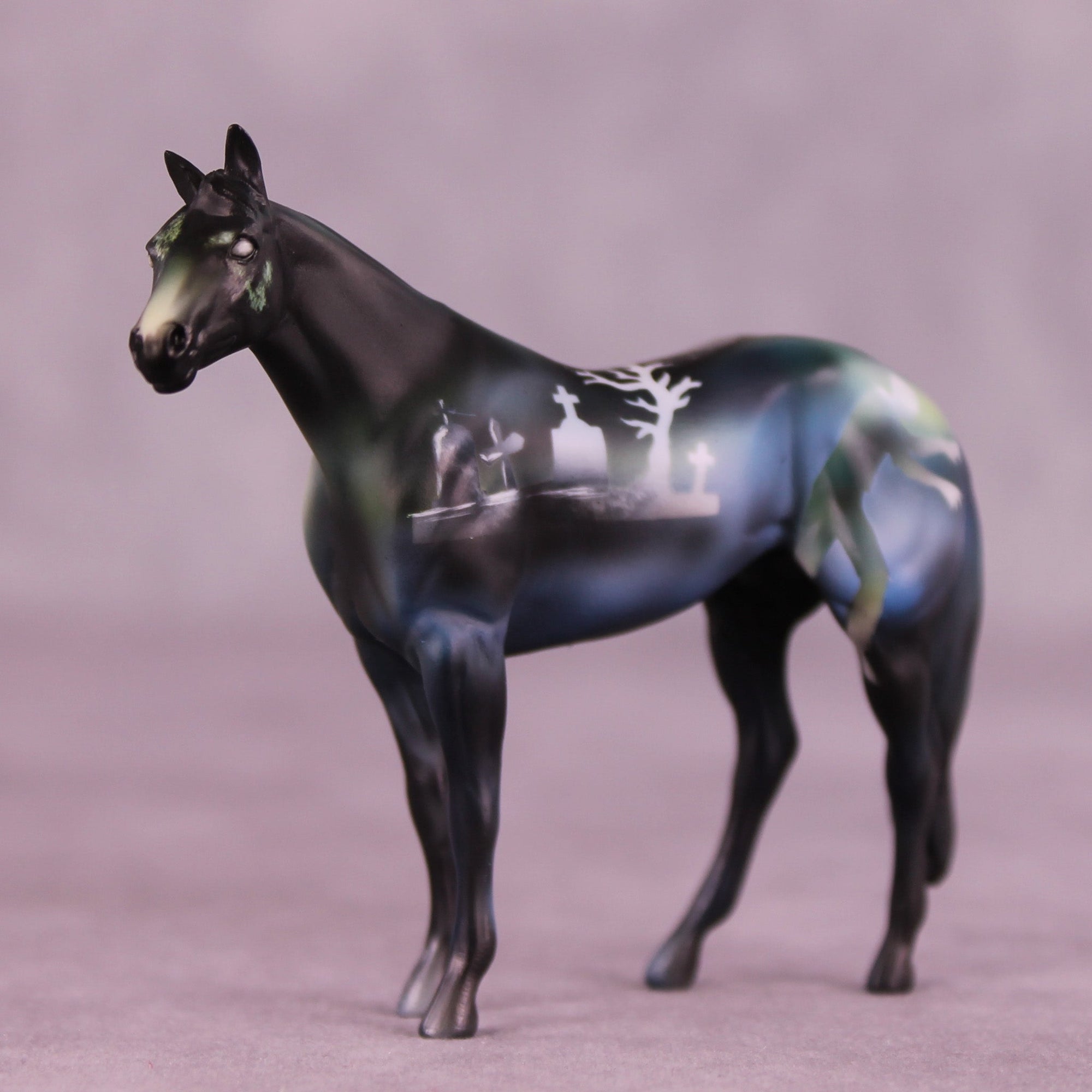 Waking Up OOAK Chip Stock Horse by Kike (Enrique) Duarte MM25 Group A