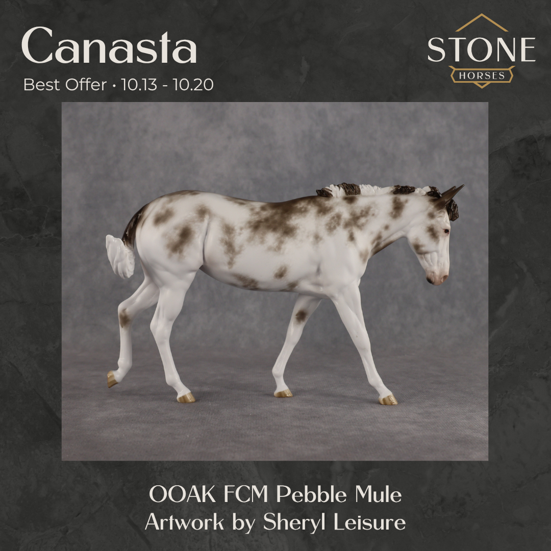 Canasta OOAK FCM Pebble Mule by Sheryl Leisure Best Offer 10.13.2026