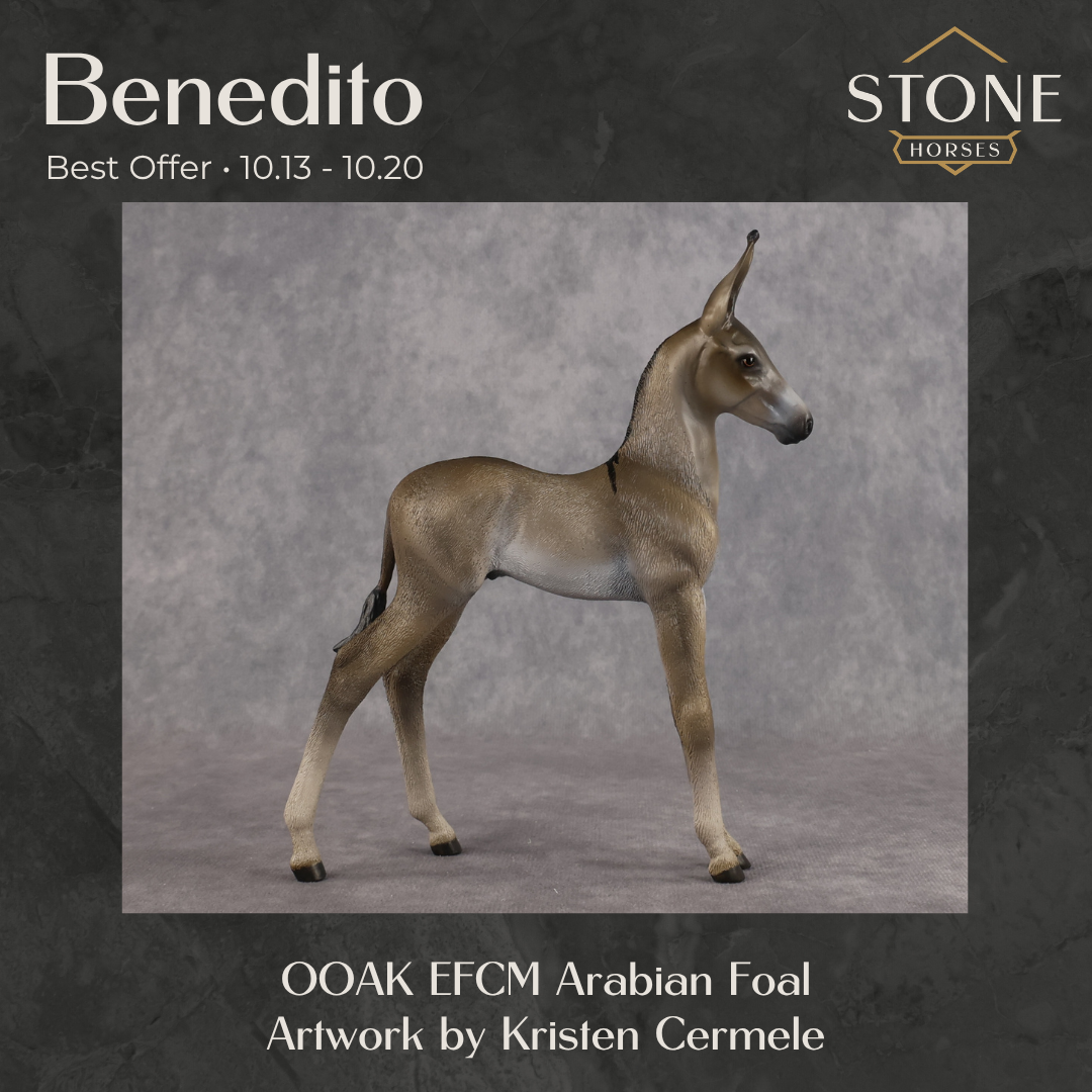 Benedito OOAK EFCM Arab Foal by Kristen Cermele Best Offer 10.13.2026