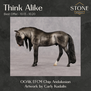 Think Alike OOAK EFCM Chip Andalusian by Carly Kudalis Best Offer 10.13.2026