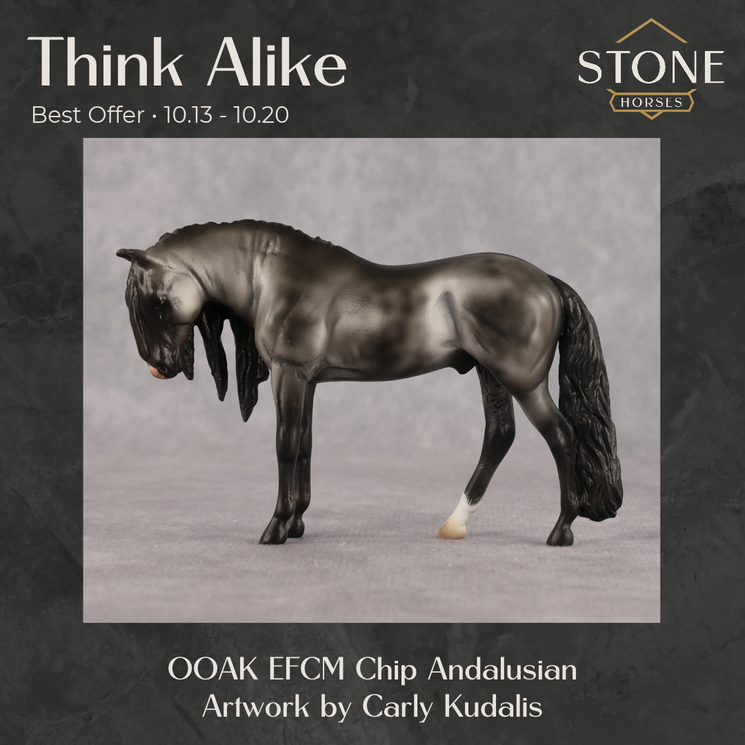 Think Alike OOAK EFCM Chip Andalusian by Carly Kudalis Best Offer 10.13.2026