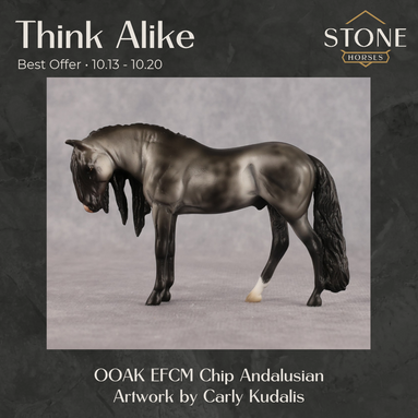 Think Alike OOAK EFCM Chip Andalusian by Carly Kudalis Best Offer 10.13.2026
