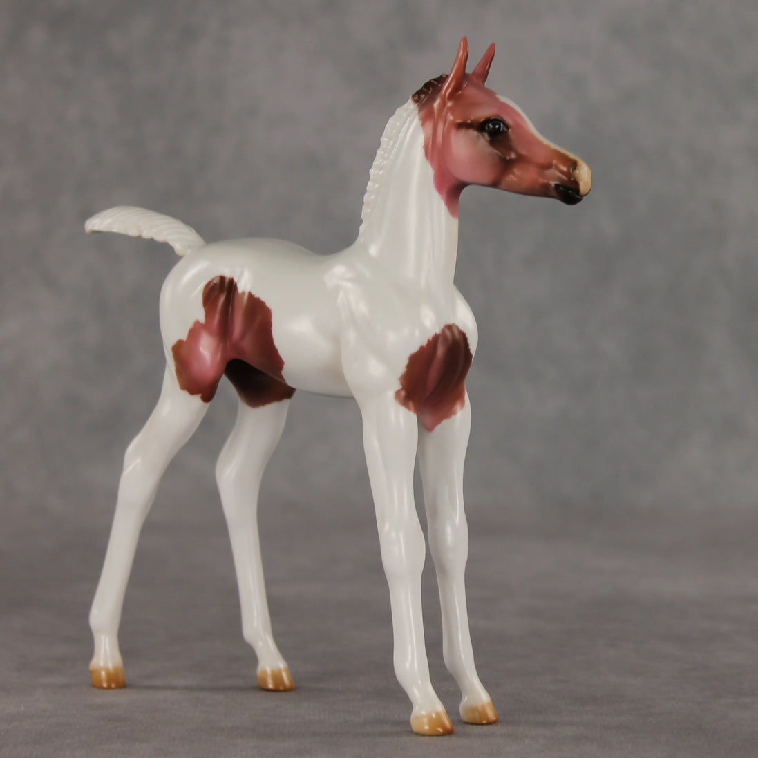 Washing Machine Heart OOAK FCM Arabian Foal by Julie Keim VV26