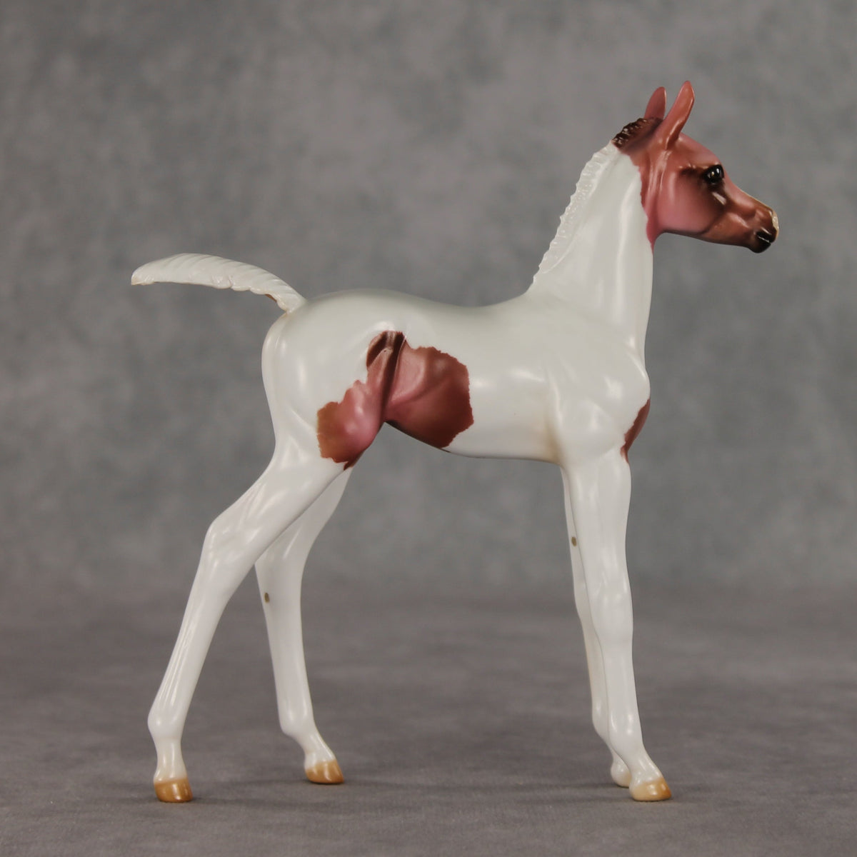 Washing Machine Heart OOAK FCM Arabian Foal by Julie Keim VV26