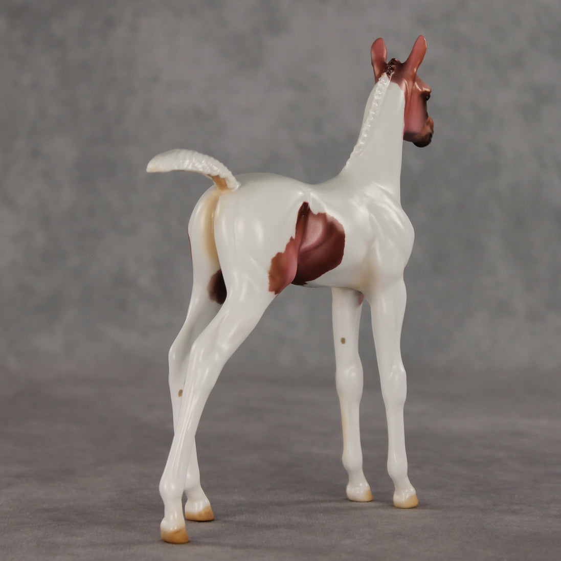 Washing Machine Heart OOAK FCM Arabian Foal by Julie Keim VV26