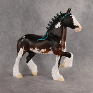 Waxing Poetic OOAK FCM Trotting Drafter by Alex Fortman DDOOAKs26