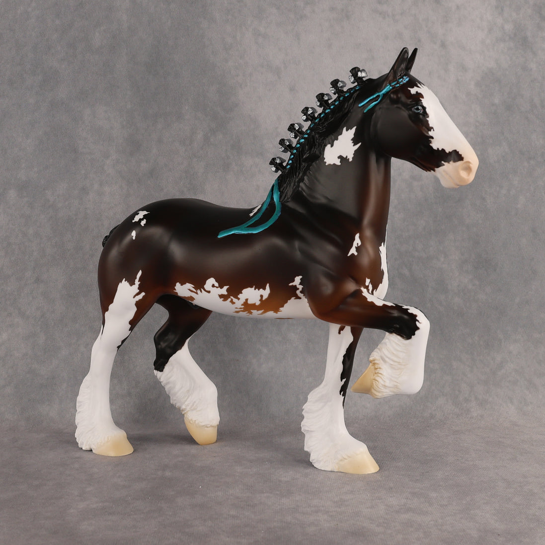 Waxing Poetic OOAK FCM Trotting Drafter by Alex Fortman DDOOAKs26