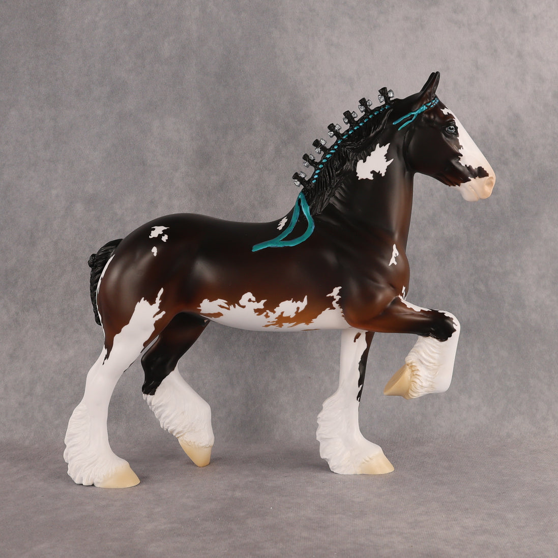 Waxing Poetic OOAK FCM Trotting Drafter by Alex Fortman DDOOAKs26