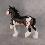 Waxing Poetic OOAK FCM Trotting Drafter by Alex Fortman DDOOAKs26