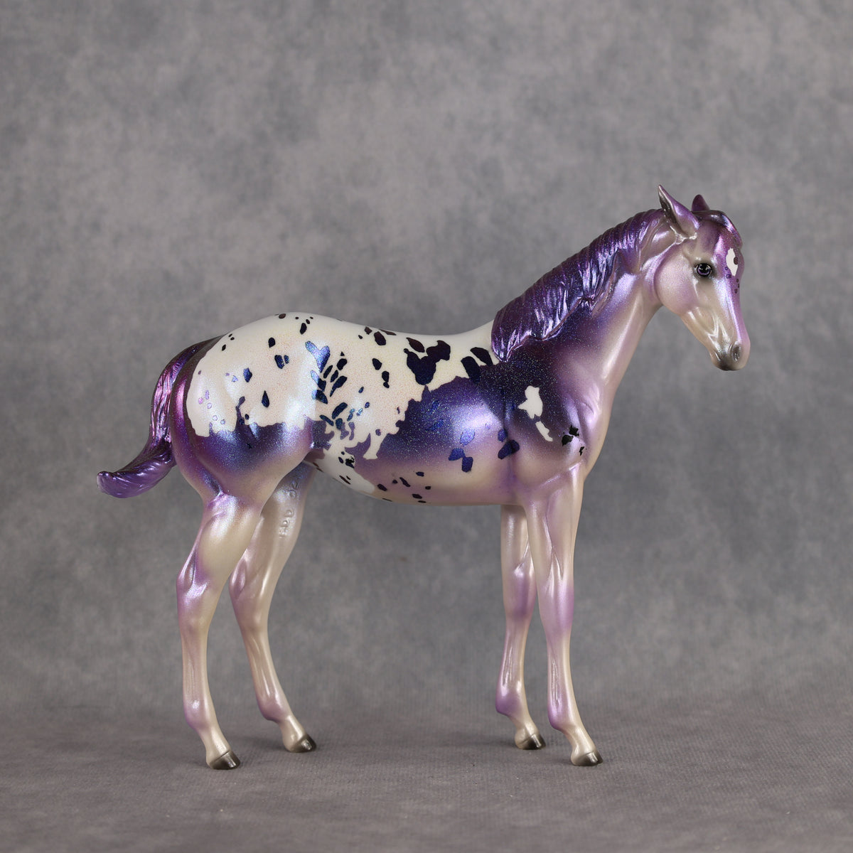 Pensive OOAK FCM Stock Horse Weanling by Erin & Rori AH26