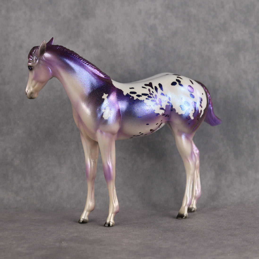 Pensive OOAK FCM Stock Horse Weanling by Erin & Rori AH26