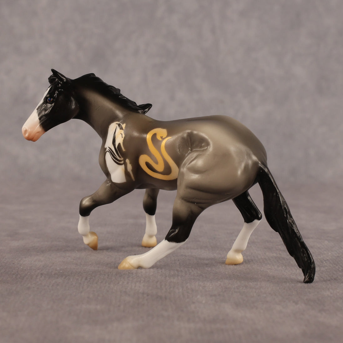 Wepset OOAK Chip Cutting Horse by Enrique Duarte WC26