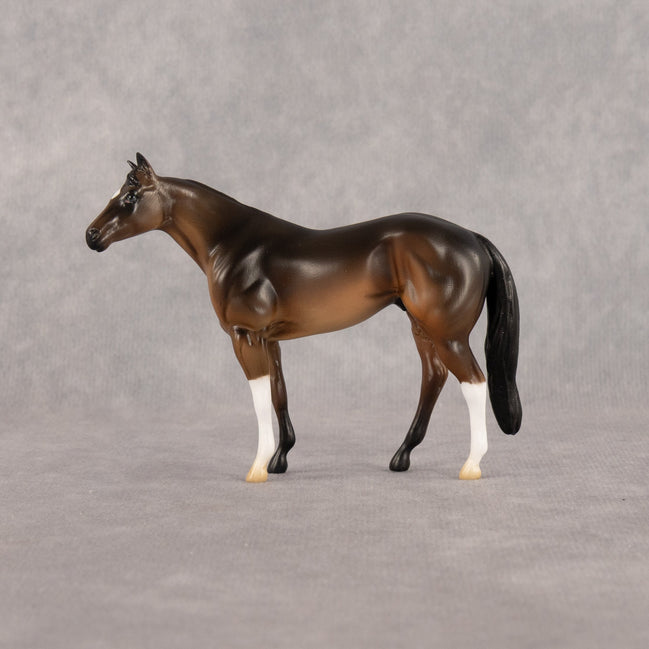 Western Hick OOAK Chip Stock Horse by Alex Fortman LHS26
